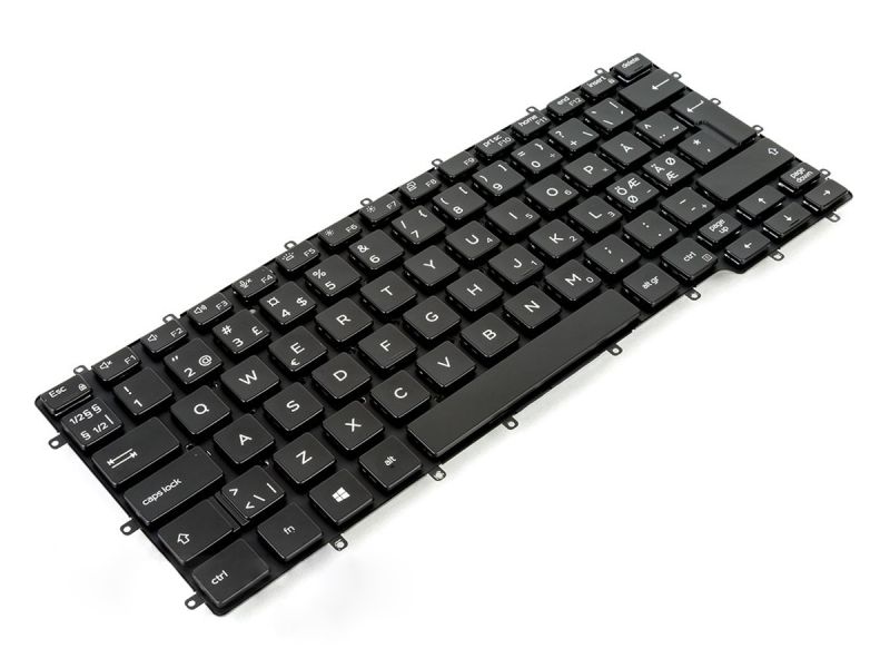 W0N1C Dell Latitude 7400 / 9410 2-in-1 NORDIC Backlit Keyboard - 0W0N1C-3