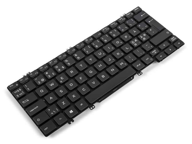 C3D0M Dell Latitude 7300/5300/5310/2-in-1 NORDIC Backlit Keyboard - 0C3D0M-1