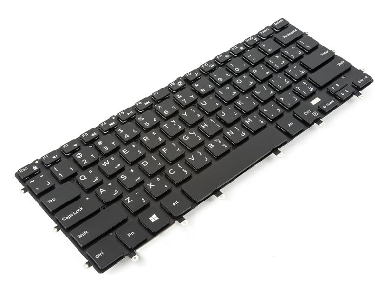 PCR4J Dell XPS 9550/9560/9570/7590 ARABIC Backlit Keyboard - 0PCR4J-3