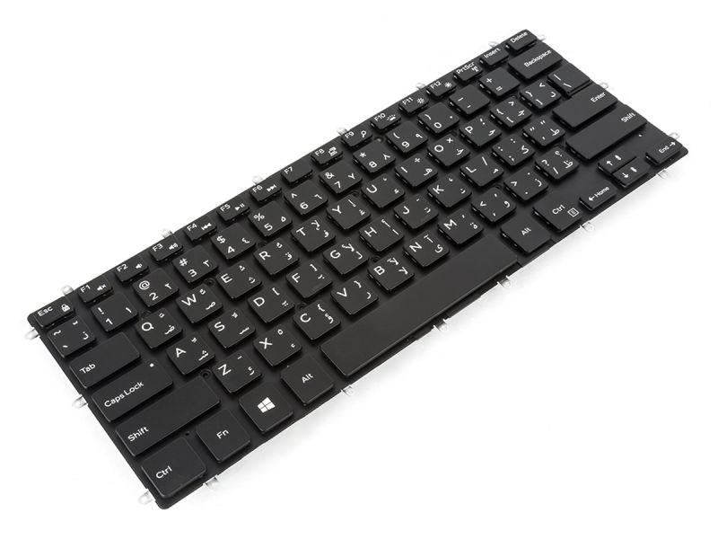 G9N34 Dell Latitude 3379/3390/3490 ARABIC Backlit Keyboard - 0G9N34-3