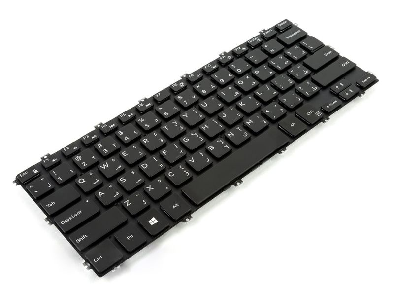 07RTJ Dell Inspiron 5580/5582/5585/7580 ARABIC Backlit Keyboard - 007RTJ-3