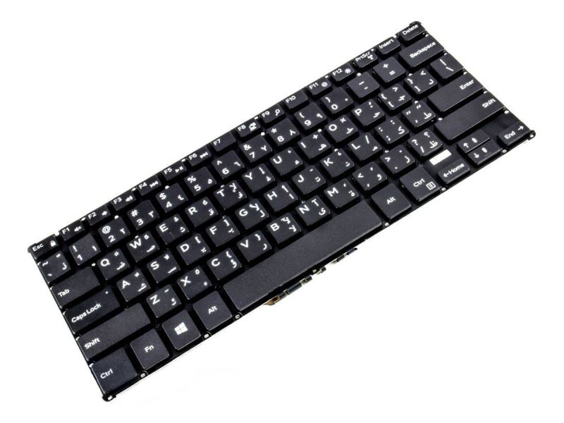 G96XG Dell Inspiron 3168/3169 ARABIC Keyboard - 0G96XG-4