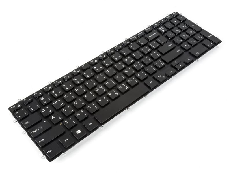 H1MH8 Dell Latitude 3590 ARABIC Backlit Keyboard - 0H1MH8-3