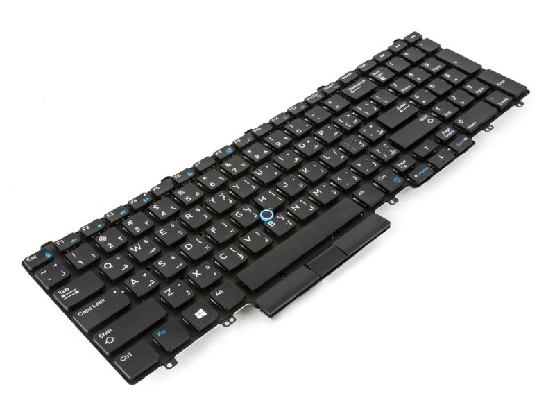 FP4X2 Dell Latitude E5550/E5570/5580/5590 ARABIC Keyboard - 0FP4X2-3