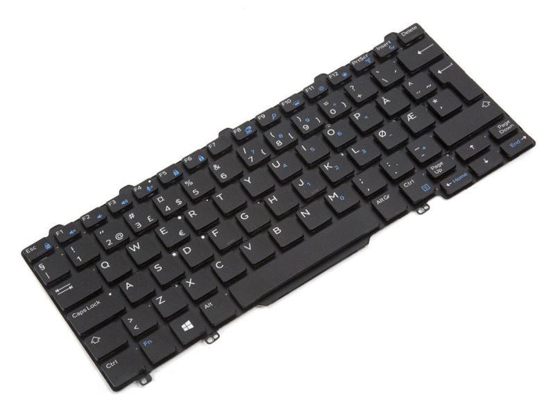 H12XY Dell Latitude E5250/E7250 NORWEGIAN Backlit Keyboard - 0H12XY-2