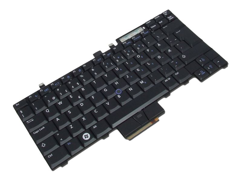 RX210 Dell Latitude E5400/E5410/E5500/E5510 NORWEGIAN Dual Point Keyboard - 0RX210-1