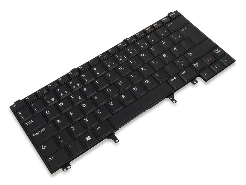 NXHRG Dell Latitude E5420/E5430 NORWEGIAN Dual Point WIN8/10 Keyboard - 0NXHRG-2