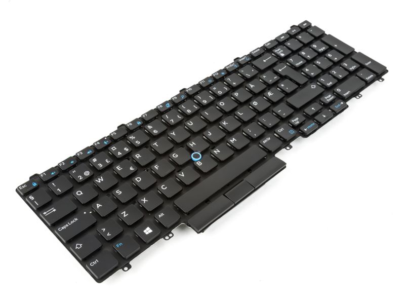 FD8CP Dell Latitude E5550/E5570/5580/5590 NORWEGIAN Keyboard - 0FD8CP-4
