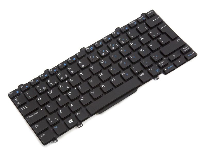 5DGN5 Dell Latitude E5250/E7250 DANISH Backlit Keyboard - 05DGN5-2