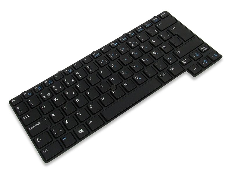 2R1FY Dell Latitude 6430u DANISH Backlit Keyboard - 02R1FY-1