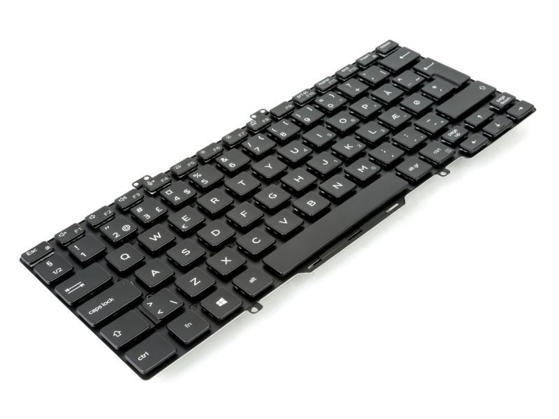 V2RM9 Dell Latitude 7400/5400/5410/5411 Single Point DANISH Backlit Keyboard - 0V2RM9-3
