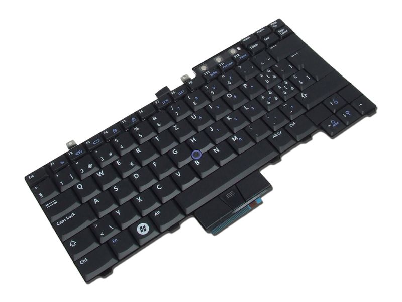 FU956 Dell Latitude E5400/E5410/E5500/E5510 SWISS Dual Point Keyboard - 0FU956-1