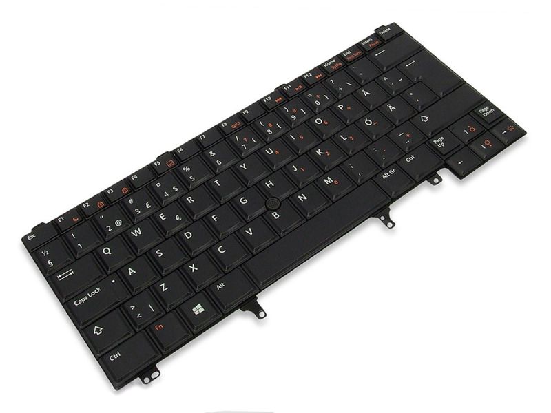 MH2VP Dell Latitude E6320/E6330 SWEDISH/FINNISH WIN8/10 Backlit Keyboard - 0MH2VP-2