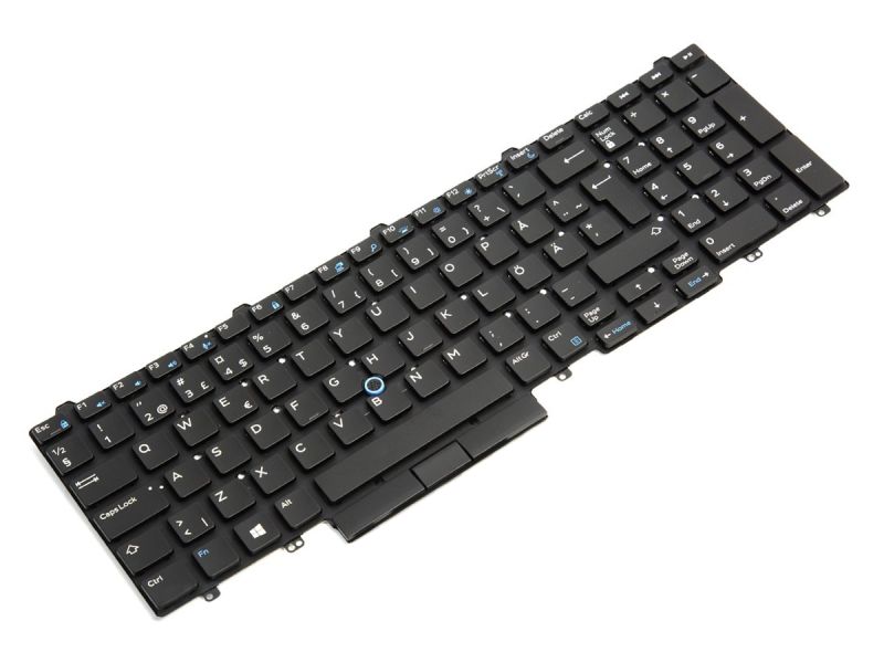 1XN1N Dell Precision 3510/3520/3530 SWEDISH/FINNISH Backlit Keyboard - 01XN1N-2