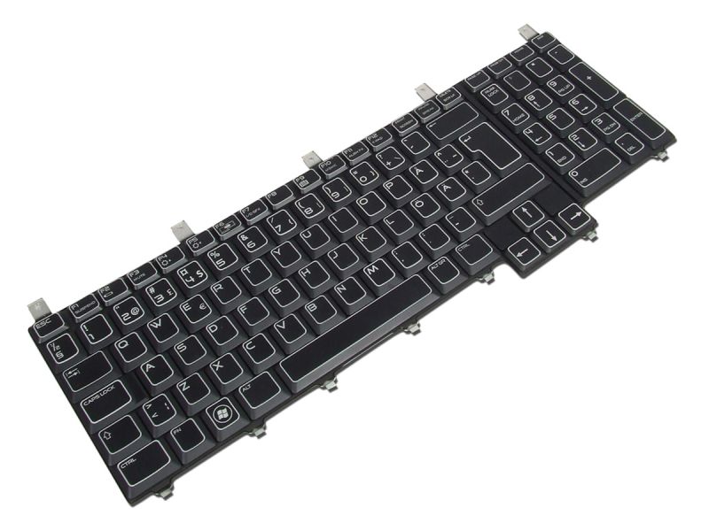 09PVY Dell Alienware M17x R1/R2/R3/R4 SWEDISH-FINNISH Keyboard with AlienFX LED - 009PVY-3