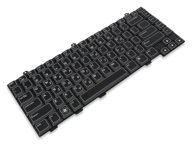 TG8D0 Dell Alienware M14x R1/R2 GREEK Keyboard with AlienFX LED - 0TG8D0-3