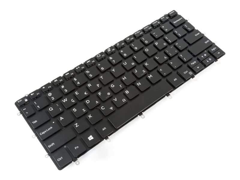 MGTX5 Dell XPS 9370/9380/7390 GREEK Backlit Keyboard BLACK - 0MGTX5-3