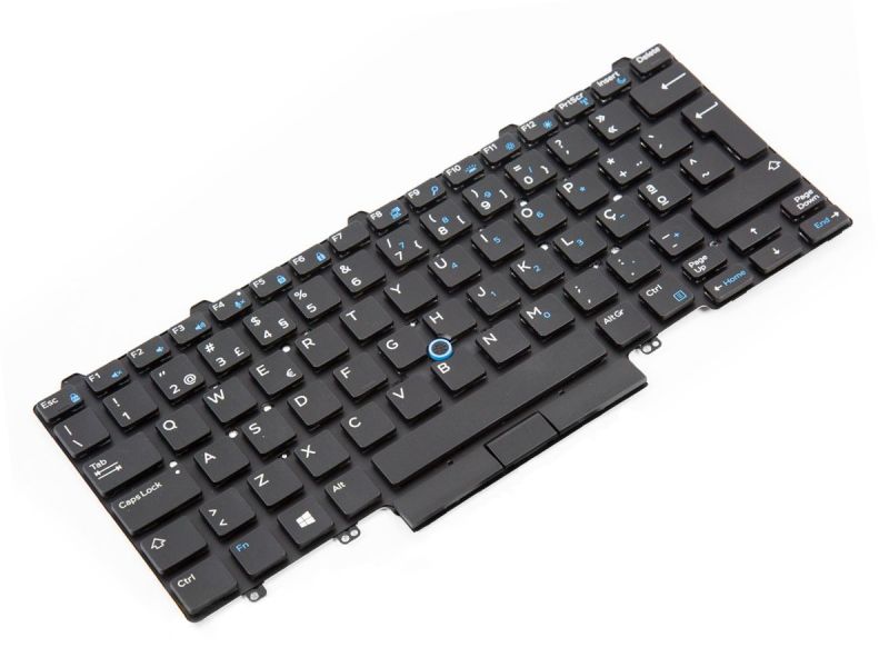 TKPTX Dell Latitude E7450/E7470/7480/7490 Dual Point PORTUGUESE Backlit Keyboard - 0TKPTX -2