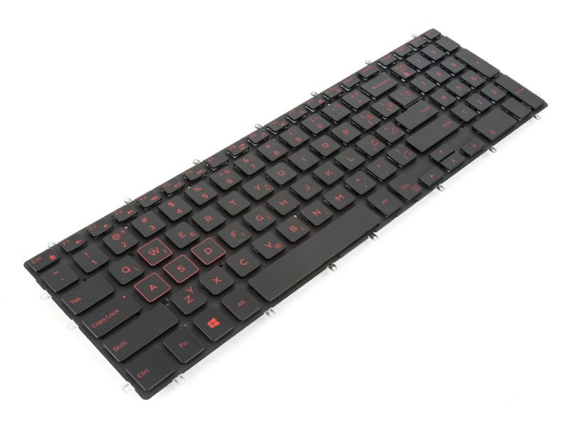 XXXXX Dell Inspiron 7000 Gaming 7566/7567/7577 SLOVENIAN Red Backlit Keyboard - 0XXXXX-4