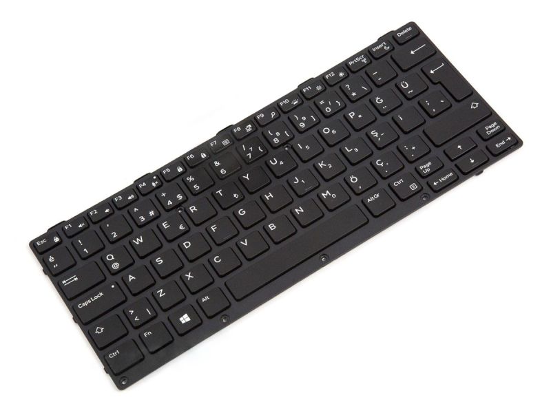 HTGGX Dell Latitude 5404/5414/5424 Rugged Extreme TURKISH Backlit Keyboard - 0HTGGX-2