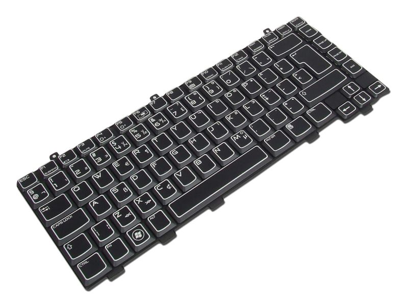 K615M Dell Alienware M15x DUTCH Keyboard with AlienFX LED - 0K615M-3