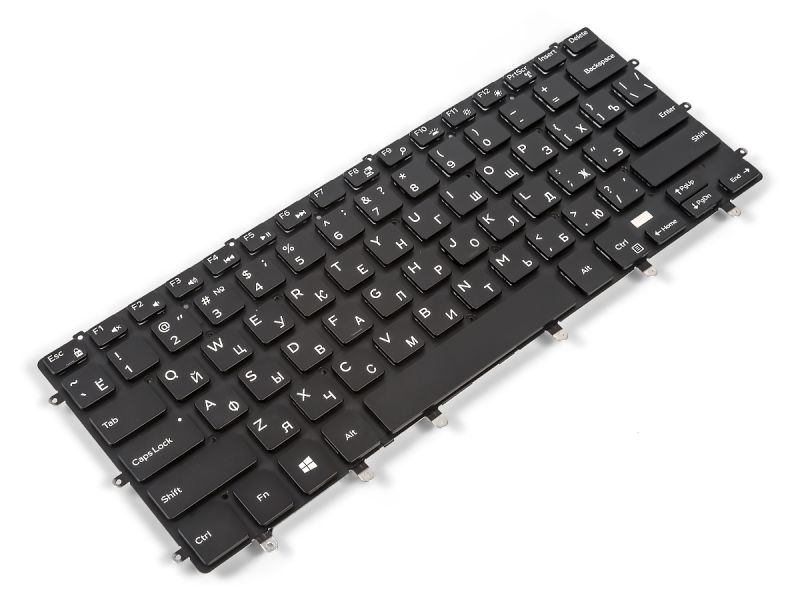 7MY68 Dell Precision 5510/5520/5530/5540 RUSSIAN Backlit Keyboard - 07MY68-1