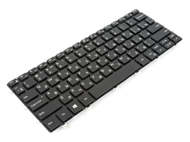 6DKJ8 Dell XPS 9370/9380/7390 RUSSIAN Backlit Keyboard BLACK - 06DKJ8 -3