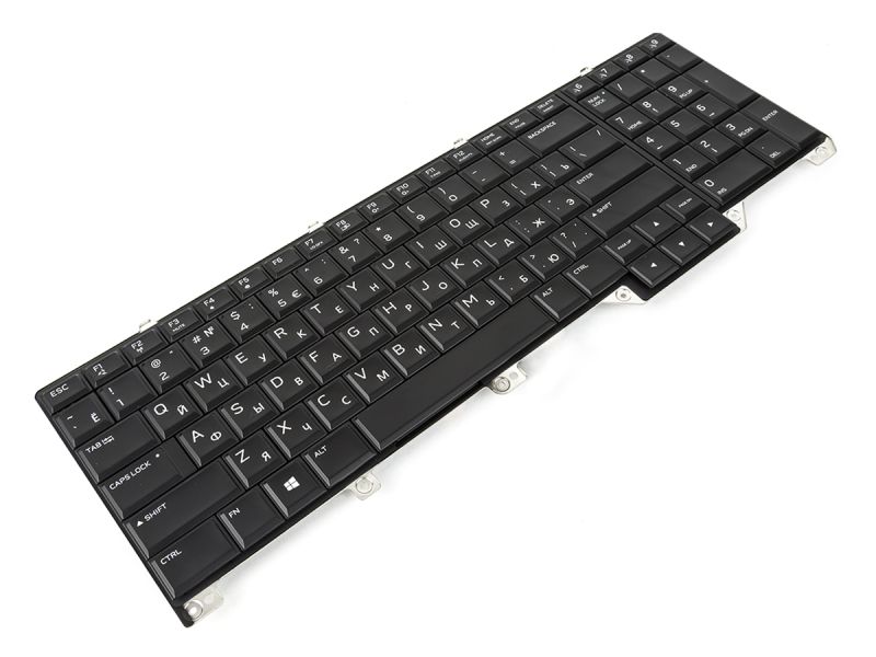 NKN1D Dell Alienware 17 R4/R5 RUSSIAN Backlit Keyboard with AlienFX LED - 0NKN1D-2