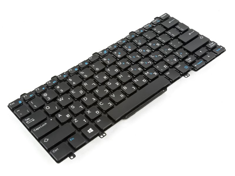 V8T9X Dell Latitude E5250/E7250 HEBREW Backlit Keyboard - 0V8T9X-3