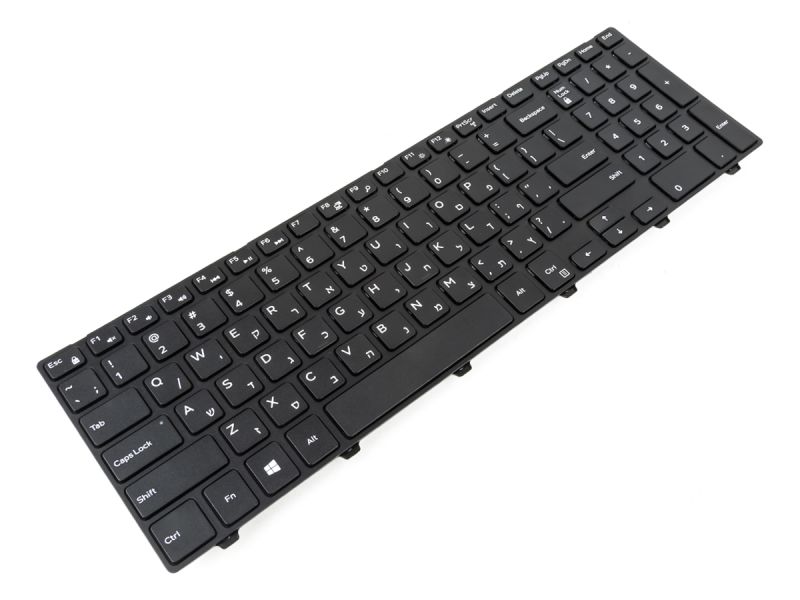 NXJRR Dell Inspiron 5558/5559/5566/5577 HEBREW Keyboard - 0NXJRR-3