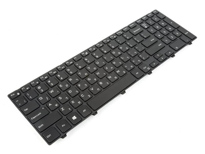 P37GM Dell Vostro 3561/3562/3565/3568 HEBREW Backlit Keyboard - 0P37GM-4