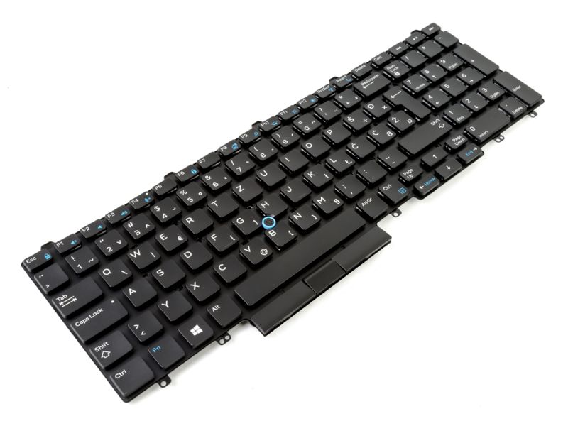 7HGJR Dell Precision 3510/3520/3530 SLOVENIAN Backlit Keyboard - 07HGJR -3