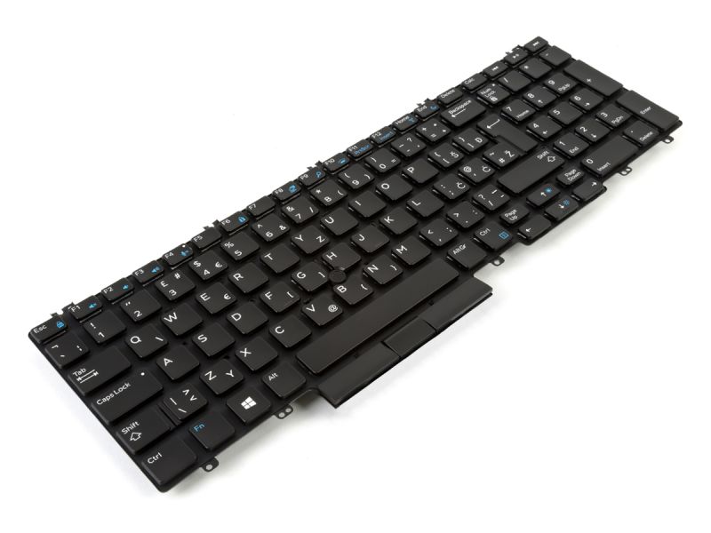 XXXXX Dell Precision 7530/7540/7730/7740 SLOVENIAN Backlit Keyboard - 0XXXXX-3