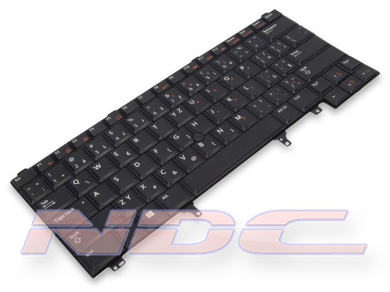 M6K96 Dell Latitude E5420/E5430 CZECH Dual Point Backlit WIN8/10 Keyboard - 0M6K960