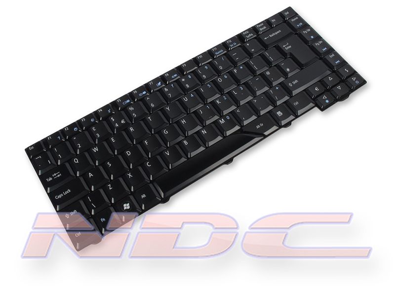 Genuine NEW Acer 6920 6935G GLOSSY Laptop Keyboard UK NSK-H390U