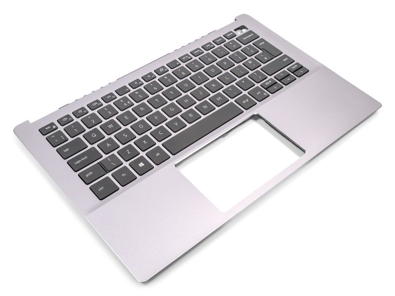 Dell Inspiron 5390/5391 Ice Lilac Palmrest & UK ENGLISH Keyboard - 07J9FT + 0HGWHW (J11C7) - New