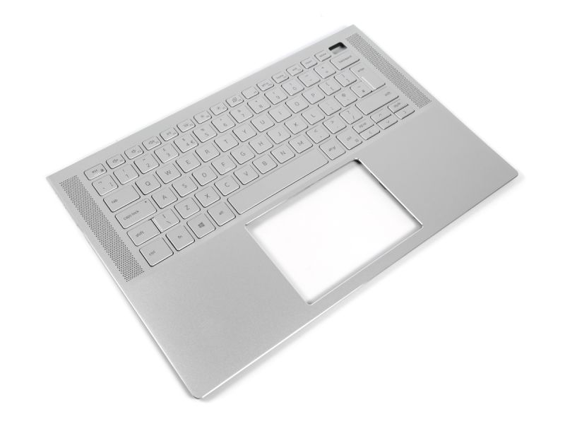 Dell Inspiron 7400 Palmrest & UK ENGLISH Backlit Keyboard - 0K4MHC + 06G6YK (3WFRG)