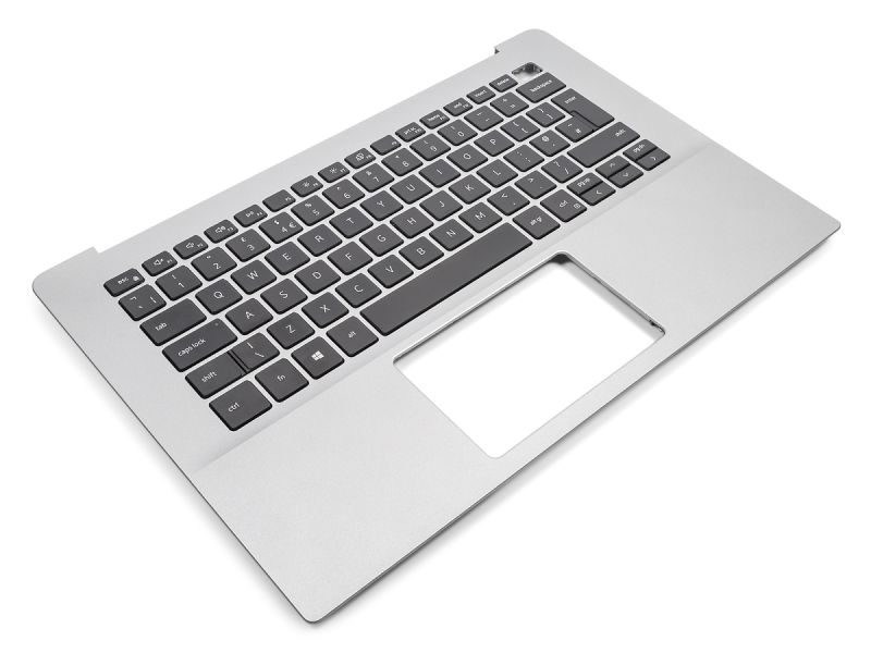 Dell Inspiron 5490/5498 Silver Palmrest & UK ENGLISH Keyboard - 04J4KG + 0HGWHW (8C3TV) - New