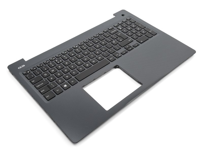 Dell G3-3579 Black Palmrest & UK ENGLISH Backlit Keyboard - 0N4HJH + 09J9KG (CVX43) - New