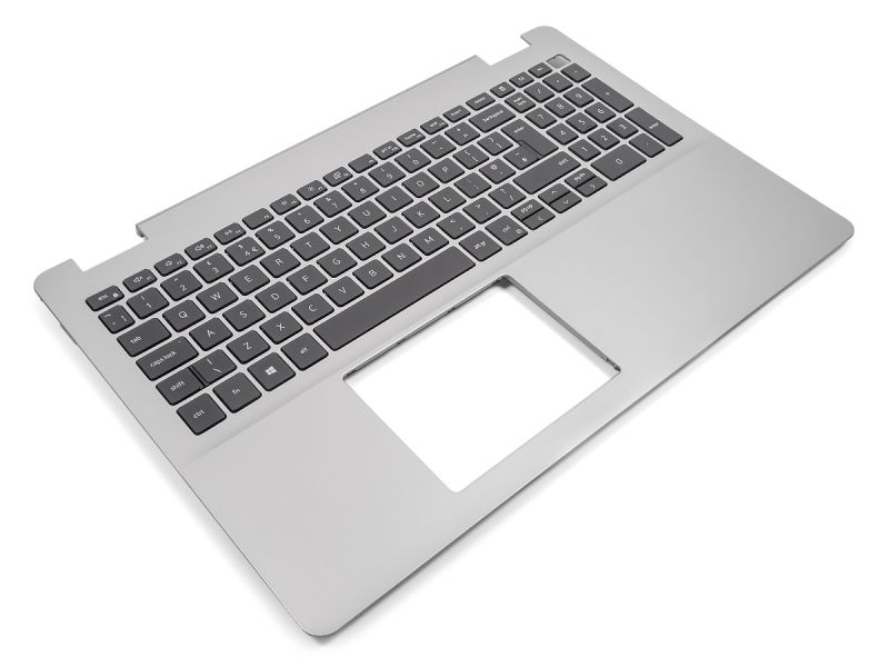 Dell Inspiron 5584 Silver Palmrest & UK ENGLISH Keyboard - 0DFX5J + 0RKV1D (4HJ44) - New