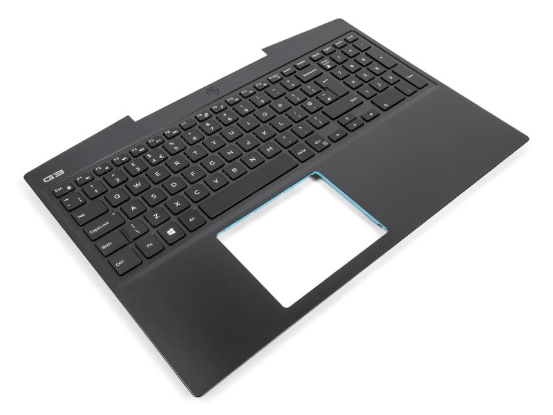 Dell G3-3500 60W non-Bio Palmrest & UK ENGLISH Backlit Keyboard - 02DPKM + 0G48H7 (0NDKC) - New