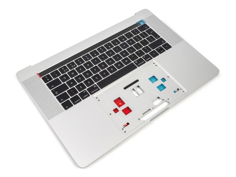 MacBook Pro 15 Touch Bar A1707 Silver Palmrest & UK ENGLISH Keyboard (2016/2017)