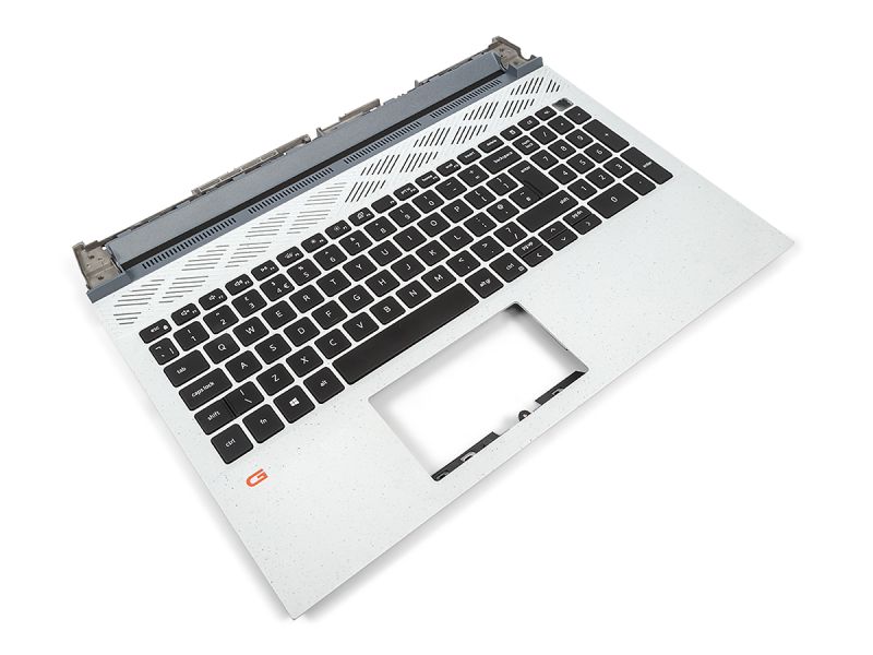 Dell G15 5520/5521/5525 Phantom Grey Palmrest & UK ENGLISH Backlit Keyboard - 09YDP0 + 05M07P