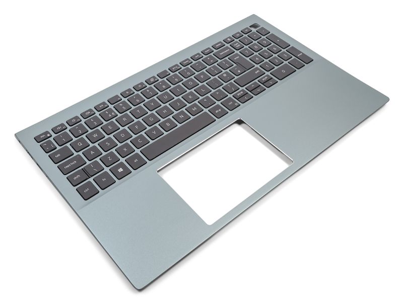 Dell Inspiron 5501/5502/5505 Ice Palmrest & UK ENGLISH Keyboard - 098XH5 + 0KX6MW (W9HT8) - New