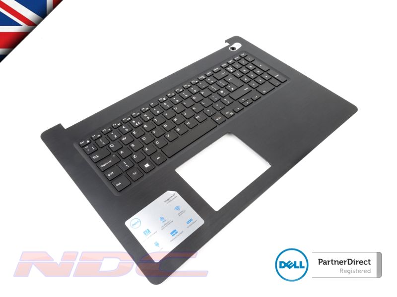 Dell Inspiron 5770/5775 Black Palmrest & UK ENGLISH Backlit Keyboard - 04DNW1 / 04YJT + 09J9KG