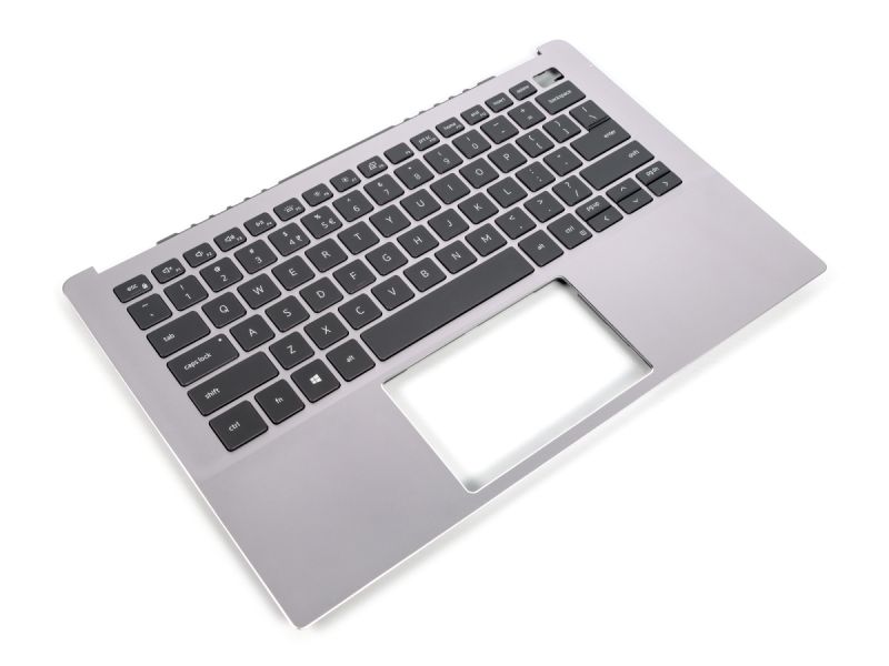Dell Inspiron 5390/5391 Ice Lilac Palmrest & US/INT ENGLISH Backlit Keyboard - 07J9FT + 08GH4P