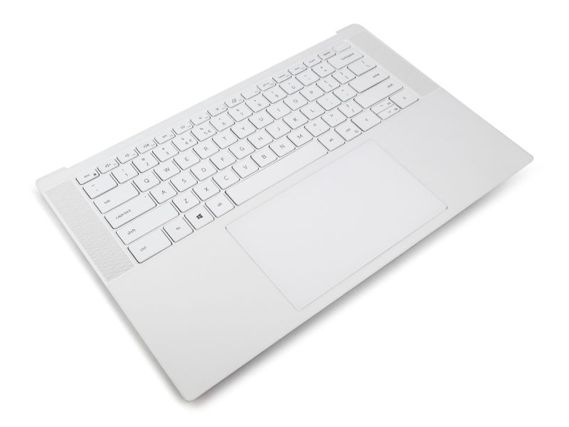 Dell XPS 9500/9510/9520 White Palmrest, Touchpad & US/INT ENGLISH Backlit Keyboard - 0DTXVP + 06PCC6 (0JF4Y)