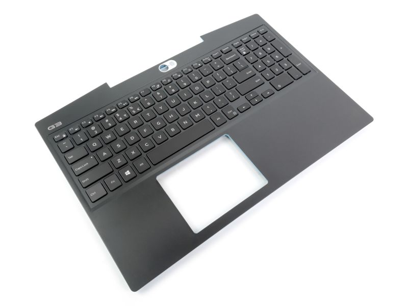 Dell G3-3500 80W Palmrest & US/INT ENGLISH Backlit Keyboard - 09K12Y + 0GGVTH (MTC7Y)