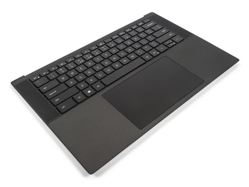 Dell XPS 9500/9510/9520 Palmrest, Touchpad & US/INT ENGLISH Backlit Keyboard - 06JV4G + 02R30J (2XN3H)