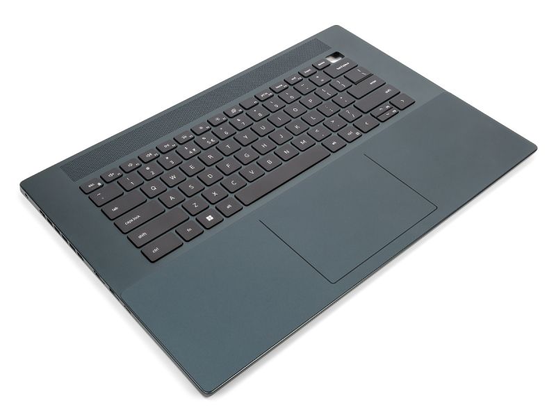 Dell Inspiron 7620 RTX 3060 Palmrest & Touchpad & US/INT ENGLISH Backlit Keyboard - 0KRP8J + 03FFC7 (K2J1K) - Dark Green